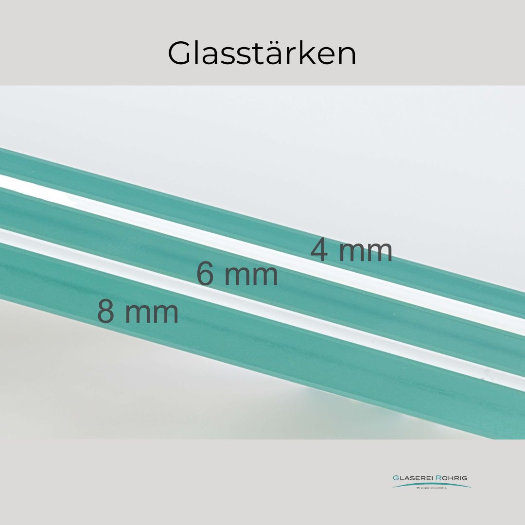Satiniertes Glas 6 mm - (139,59 €/qm)