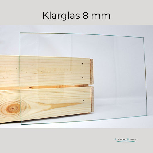 Klarglas 8 mm - (175,64 EUR/qm)